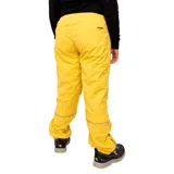 Pantalón impermeable Diadora modelo Rain Pantaloni Imp.ring, color amarillo lima, con bolsillos laterales con cierre y puños elásticos en los tobillos.