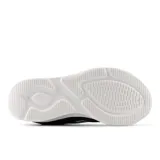 Championes de running New Balance modelo 430 V4, color negro con suela blanca y logo lateral en tono claro. Presenta un diseño de malla transpirable y refuerzos en el talón.