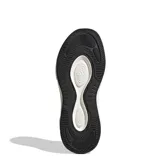 Championes Adidas Cloudfoam Cuxxion de hombre, color negro con las clásicas tres tiras blancas en los laterales y suela blanca amortiguada. Diseño sin cordones de tipo slip-on con capellada de tejido técnico transpirable.