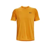 Remera Under Armour Tech 2.0 de hombre color mostaza, de corte clásico, manga corta y cuello redondo.