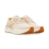 Championes deportivos Joma Atreyu Lady 2535, color beige con detalles en dorado. Capellada de mesh ligero y transpirable con acabado en Jacquard personalizado y sistema de perforaciones VTS. Plantilla Memory Foam con base de EVA termoconformada y mediasuela Wide Cover de phylon. Suela de caucho Durability.