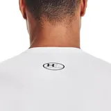 Remera de compresión Under Armour ColdGear de manga larga, color gris, con logo en el pecho y cuello redondo.