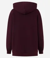 Buzo con capucha y cordones ajustables, de corte holgado y manga larga. Presenta un diseño estampado en el frente con la frase 'New York' y una estrella con efecto desgastado.
