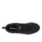 Championes de senderismo Columbia modelo Peakfreak II Mid Outdry, color negro con entresuela gris. Diseño de altura media con tecnología impermeable OutDry, sistema Navic Fit para mayor estabilidad y suela Adapt Trax para tracción superior en diversos terrenos.