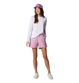 Remera de manga larga Columbia Tidal Tee II de color blanco, confeccionada con tecnología de secado rápido, protección solar Omni-Shade UPF 50 y evaporación Omni-Wick, diseñada especialmente para pesca y actividades al aire libre.