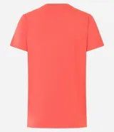 Remera básica de cuello redondo y manga corta, confeccionada en algodón peruano de alta calidad. Presenta un diseño liso y versátil, ideal para uso diario.
