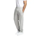 Pantalón de jogging gris melange de corte recto, con cintura elástica ajustable con cordón y bolsillos laterales. Logo de Umbro estampado en blanco en la pierna izquierda.
