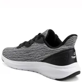 Championes Topper Core Running, color gris jaspeado con detalles en negro y logo de la marca en el lateral.