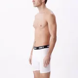 Pack de dos boxers Obey con cintura elástica ancha que presenta el logo de la marca estampado en contraste.