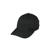 Gorra Hurley Phantom Relay negra con logo bordado en el frente. Confeccionada en tejido elástico con tecnología H2O-Dri que absorbe la humedad y tratamiento DWR repelente al agua. Diseño de 6 paneles con visera curva y ajuste Flexfit.