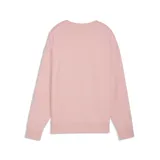 Buzo de cuello redondo Puma, color rosado, con diseño de calce holgado y logo de la marca bordado en el pecho.