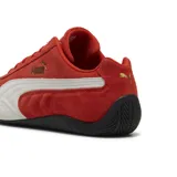 Championes Puma Speedcat OG, color rojo con detalles en blanco y negro.