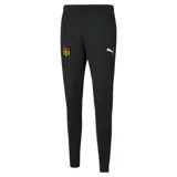 Pantalón de entrenamiento Puma del Club Atlético Peñarol, color negro con detalles en amarillo. Incluye escudo del club y logo de Puma en color blanco.
