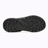 Sandalias negras Merrell Speed Fusion Web Sport para hombre, con ajuste de velcro y cordón elástico, capellada de tejido reciclado, plantilla de espuma FloatMax™ y suela de goma adherente.