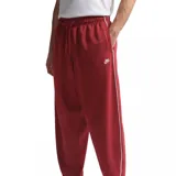Pantalon de jogging Nike Sportswear Club, color negro con cordón ajustable en la cintura y logo de la marca bordado en blanco. Presenta una línea lateral blanca a lo largo de cada pierna.
