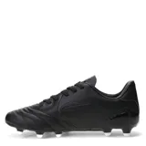 Championes de fútbol Topper modelo San Ciro V FG, color negro, con diseño ergonómico y suela con tapones para césped natural.