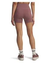 Short de entrenamiento tipo ciclista de tiro alto, confeccionado en tejido elástico y transpirable con tecnología de secado rápido. Presenta un diseño ajustado con cintura ancha y plana, e incluye bolsillos laterales.