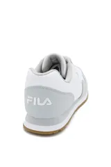 Championes deportivos Fila Cress, modelo para hombre en color blanco con detalles en gris y azul marino.
