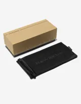 Lentes de sol unisex Hawkers, con montura rectangular color mostaza y patillas de carey.