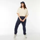 Pantalón de jogging azul marino con cintura elástica ajustable con cordón.