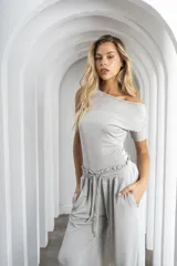 Conjunto verano gris