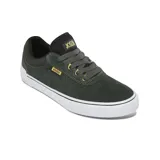Championes Etnies Joslin Vulc, color negro con detalles en blanco.