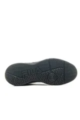 Championes deportivos Fila modelo Lugano 7.0, color blanco con detalles en azul marino y rojo, diseño con malla transpirable y suela de goma gris.