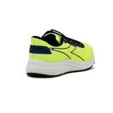 Championes de running Diadora Champion, color negro con detalles en blanco y logo plateado.