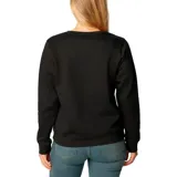 Buzo de cuello redondo Columbia, color negro, con logo de la marca estampado en blanco en el pecho y puños elásticos.