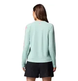 Remera de manga larga Columbia Tidal Tee II de color verde menta, con tecnología Omni-Shade de protección solar UPF 50 y tecnología de evaporación Omni-Wick de secado rápido. Presenta cuello redondo y calce cómodo ideal para actividades al aire libre y pesca.