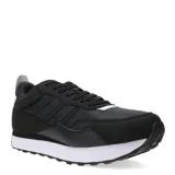 Championes urbanos Topper modelo Temple, color negro con suela blanca. Presentan un diseño de corte bajo con cordones, confeccionados en materiales sintéticos con refuerzos en la puntera y laterales.