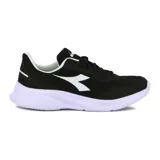 Championes de running Diadora Champion Running Robin 6, color negro con detalles en blanco.