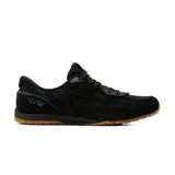 Championes Skechers modelo Retro Lite Oshare, color negro con suela de goma color caramelo. Presentan un diseño de estilo retro con parte superior de malla y gamuza, tecnología Slip-ins para poner sin usar las manos y plantilla Air-Cooled Memory Foam.