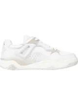 Zapatillas urbanas Tommy Jeans color blanco con detalles en gris.