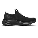 Championes Skechers Bobs Sport Unity negros, con capellada tejida Stretch Fit, plantilla acolchada de espuma viscoelástica y entresuela Dual Cushioning.
