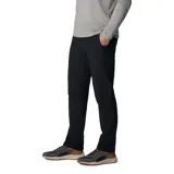 Pantalon de hombre Columbia modelo Landroamer, de corte recto y diseño funcional para actividades al aire libre. Cuenta con rodillas articuladas, múltiples bolsillos incluyendo uno de seguridad con cremallera, trabilla multifuncional y tecnología de protección solar y repelencia a líquidos.