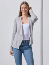 Cardigan tejido color blanco, marca Vila Milano.