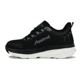 Championes de running Austral Champion Kid D Teen, color negro con suela blanca.