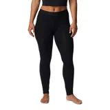 Calza técnica de compresión color negro, diseñada como primera capa térmica con tecnología reflectante de calor y tejido hidroabsorbente. Presenta costuras planas ergonómicas para mayor comodidad y elasticidad en cuatro direcciones.
