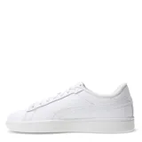 Championes Puma modelo Smash 3.0 Leather, de diseño clásico y urbano en color blanco. Confeccionados en cuero sintético, cuentan con cierre de cordones, suela de goma y el logo de la marca en el lateral.