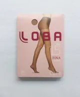 Panty de lycra sin puntera, color tostado.