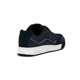 Zapatillas Osiris modelo Carrera, color azul marino con detalles en gris y blanco.
