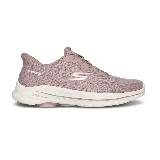 Championes deportivos Skechers modelo Go Walk 8, color rosado, con tecnología Slip-ins para un ajuste fácil y Heel Pillow en el talón. Presentan una parte superior de malla atlética, cordones elásticos fijos y suela con tecnología Ultra Pillars de alto rebote para mayor soporte y amortiguación.