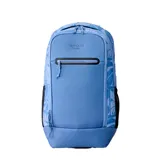 Mochila Rip Curl F-Light Ultra de 30 litros, color celeste, con compartimento para laptop, bolsillo frontal con cierre y bolsillos laterales de malla.