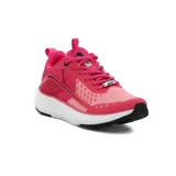 Zapatillas deportivas Avia modelo Rosie, color rosado con detalles en blanco y negro.