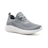 Championes deportivos American Sport color beige con detalles en rosa y suela blanca.