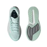 Championes de running Adidas Duramo Speed 2, color celeste con detalles en blanco.