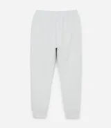 Pantalón deportivo masculino liso color negro, con ajuste elástico en la cintura y bolsillos laterales.