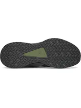 Championes de entrenamiento cruzado Under Armour UA Reign XT, color verde militar y gris con detalles en verde lima y negro. Cuentan con amortiguación UA HOVR y tecnología UA TriBase.