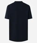 Remera de algodón color negro con cuello redondo y mangas cortas, con estampa frontal inspirada en la serie The Vampire Diaries.